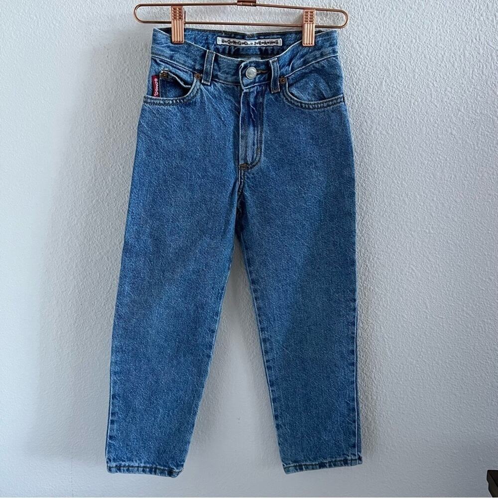 Bongo Baby Girls Y2K 90s Throwback Denim Jeans Girls Size 6